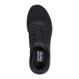 SKECHERS SLIP -INS: Bobs Sport Squad Chaos 117497 BBK cipő fekete 2