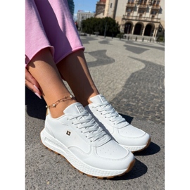 Könnyű női sportcipő Big Star RR274629 Hi-Polish White System fehér 2