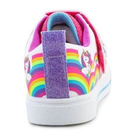 Skechers Twinkle Toes S Lights Twinkle Sparks Jumpin Clouds cipő 314809L-WMLT fehér 3 Skechers Twinkle Toes S Lights Twinkle Sparks Jumpin Clouds cipő 314809L-WMLT fehér 3