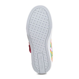 Skechers Twinkle Toes S Lights Twinkle Sparks Jumpin Clouds cipő 314809L-WMLT fehér 4