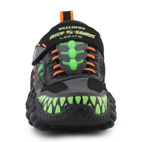 SKECHERS SKECH-A-SAURUS-DINO 400112L-BKLM SHINE COOCE fekete 2