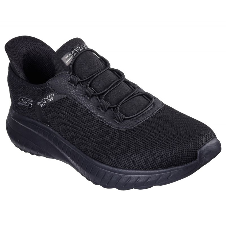 SKECHERS SLIP -INS: Bobs Sport Squad Chaos 118303 BBK cipő fekete 1