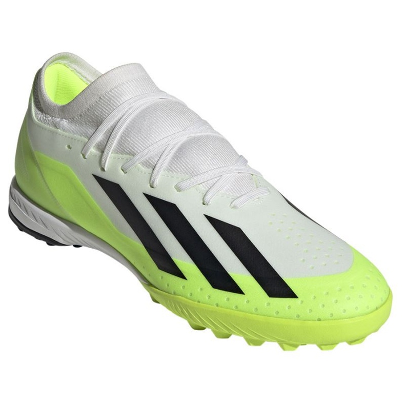 Adidas x crazyfast.3 tf id9337 cipő fehér 3