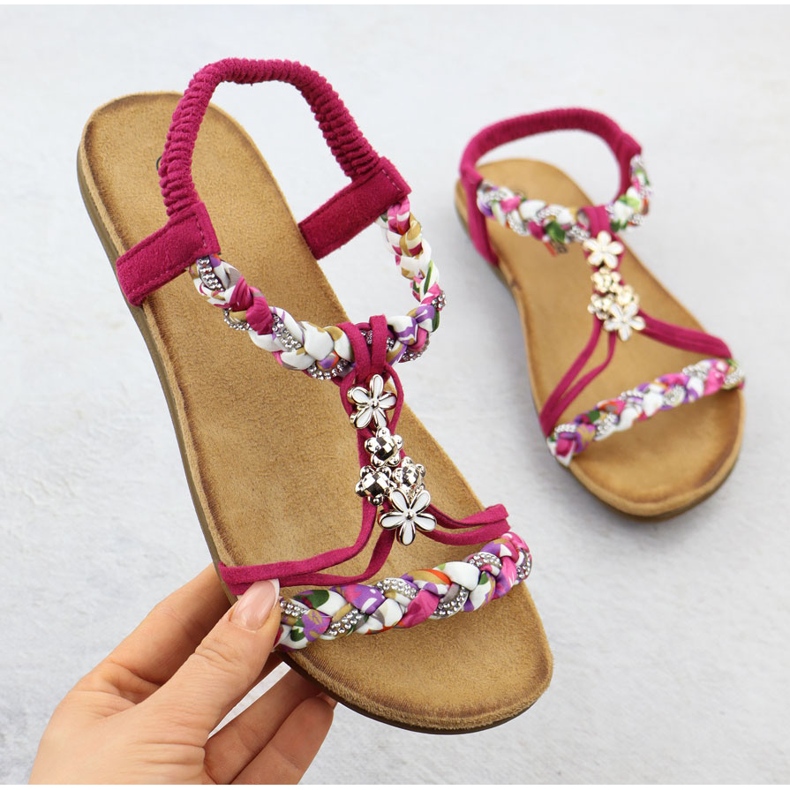 Női kényelmes szandál rózsaszín artiker 56c1314 1