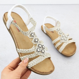 Női kényelmes szandál csúszás -Uup White Artiker 56C1323 fehér 1