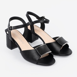 Sergio Leone Szandál a nők oszlopán, kültéri sarokfekete 1