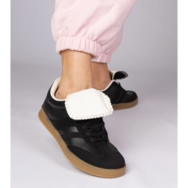 Fekete cipők női sport cipők 1