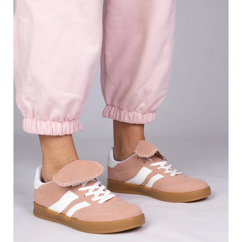 Rózsaszín cipők női sport cipők 1