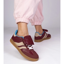 Burgundia cipők női sport cipők piros 1 Burgundia cipők női sport cipők piros 1