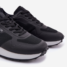 Férfi cipők az RR174361 Big Star-on Hi-Polish Platform Black System fekete 2