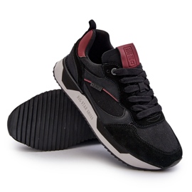 Férfi tornacipő Memory Foam System Big Star NN174350 fekete 4