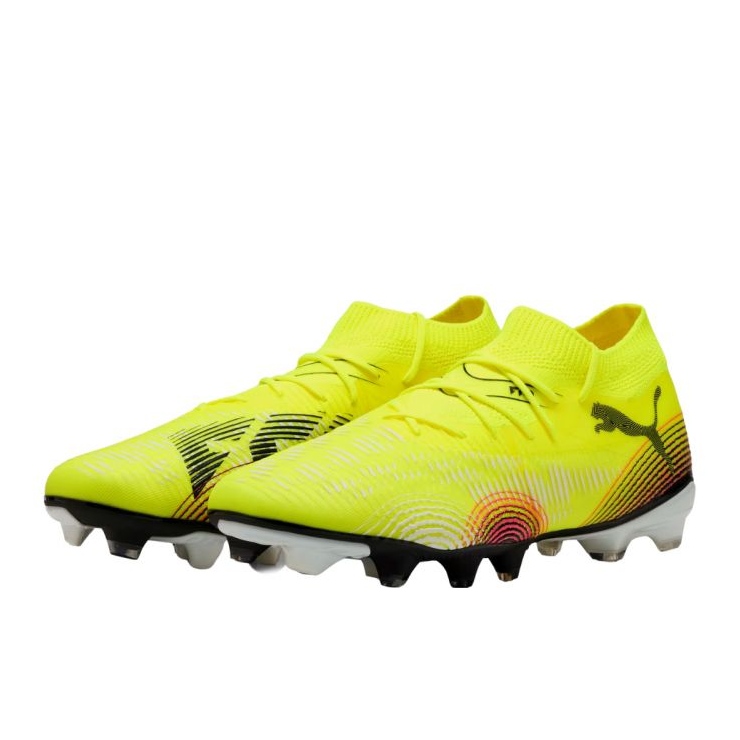 Puma Future 8 Match FG/AG 108140 03 Football cipő sárga 1