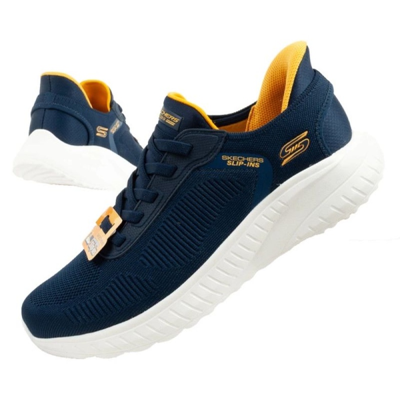 Skechers Bobs Squad Chaos 118312/nvy cipő kék 1