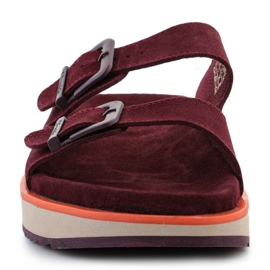 D.Franklin flip flopok északi szandál csat DFSH405004-BURG piros 2