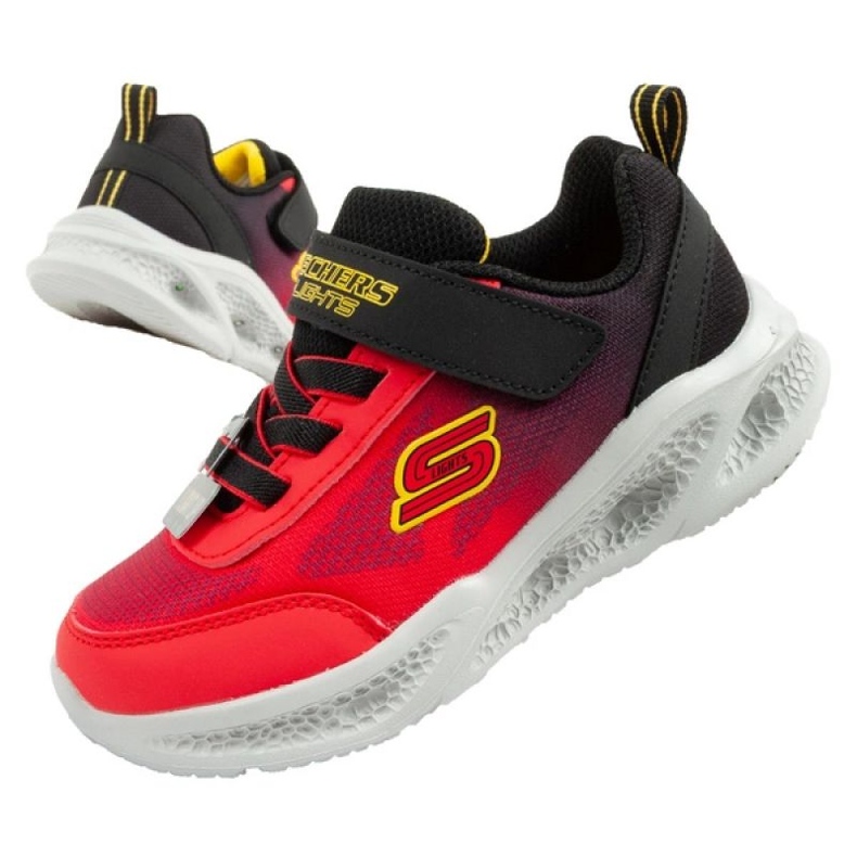 Skechers S Lights-Metteor 401495N/RDBK cipő piros 1
