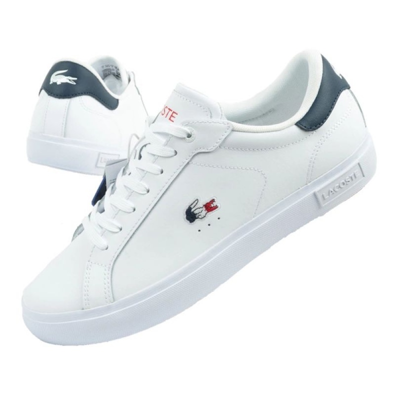 Lacoste PowerCourt 125 1 SMA 749SMA0080407 cipő fehér 1