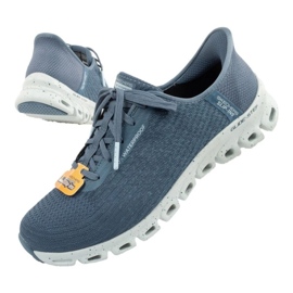 SKECHERS GLILD-LEP 104571/SLT cipő membránnal kék 3