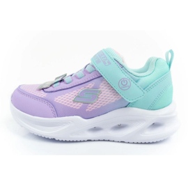 SKECHERS S LIALS-SLA GLOW 303714L/TQLV cipő ibolya 1