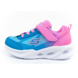 Skechers S Lights-Skechers Sola 303714N/HPBL cipő kék 1