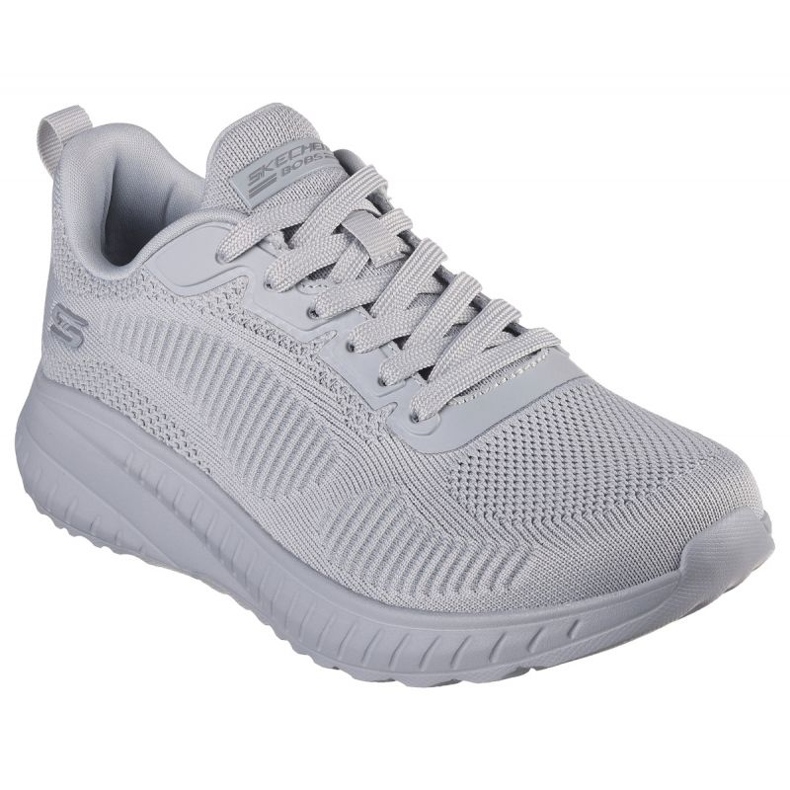 Skechers Bobs Sport Squad Chaos Shoes - Face Off 117209 ltgy szürke 1