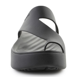 Flip-flops crocs menekülési platform Toe hurok 210834-001 fekete 2 Flip-flops crocs menekülési platform Toe hurok 210834-001 fekete 2