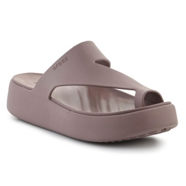 Flip-flops crocs menekülési platform Toe hurok 210834-0lf barna 1 Flip-flops crocs menekülési platform Toe hurok 210834-0lf barna 1