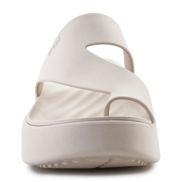 Flip-flops crocs menekülési platform Toe hurok 210834-0lh bézs 2