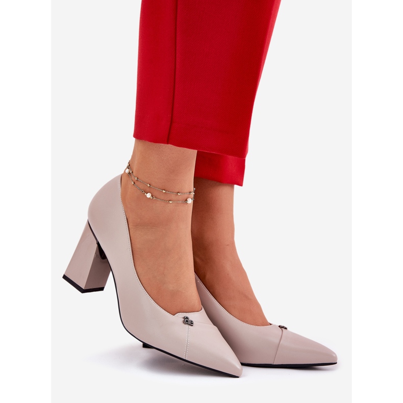 Szivattyúk a poszton elegáns Vinceza 62224 szürke 1