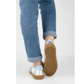 Női bőr cipők olivier n1234s2 fehér 2