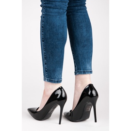 Seastar Szexi lakkozott sarok fekete 2