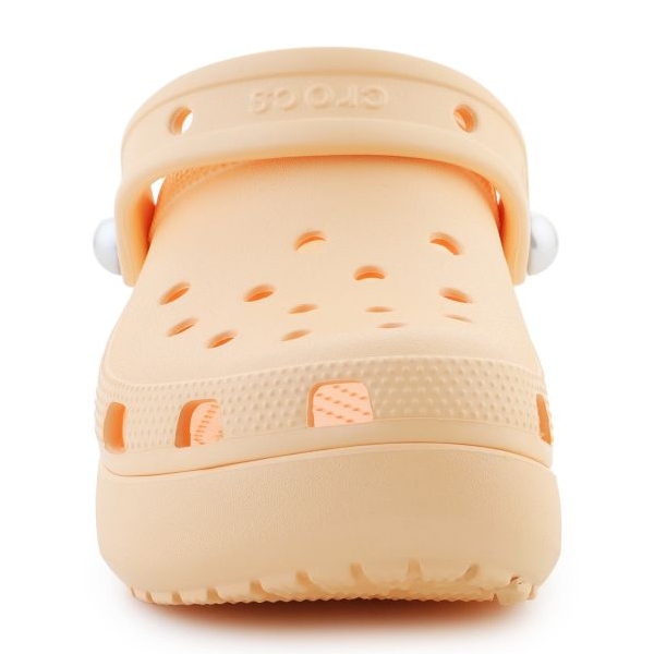 CROCS Classic Platforms Pearl Clog 211231-78Z narancs 2