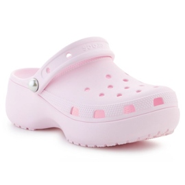 CROCS Classic Platforms Pearl Clog 211231-6W rózsaszín 1