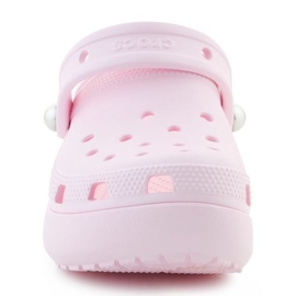 CROCS Classic Platforms Pearl Clog 211231-6W rózsaszín 2