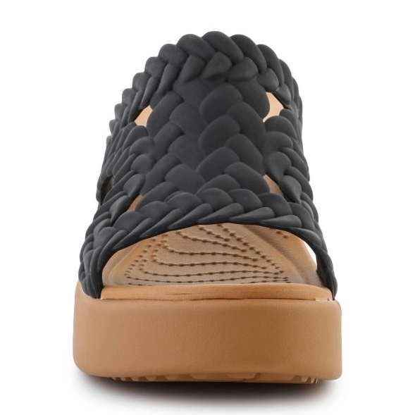 Crocs Brooklyn szövött csúszdák 209979-001 flip-flop fekete 2 Crocs Brooklyn szövött csúszdák 209979-001 flip-flop fekete 2