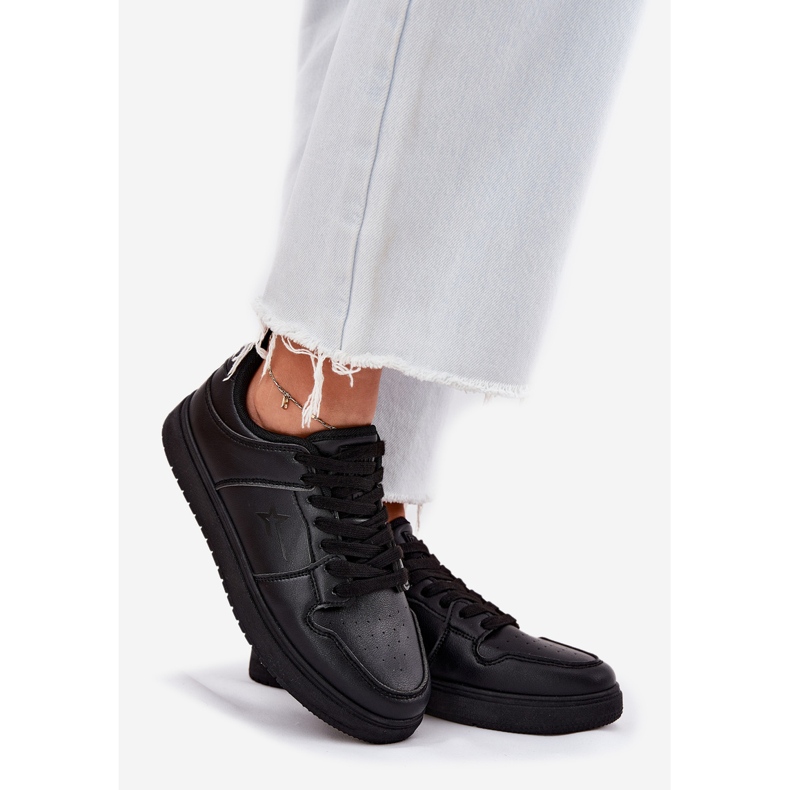 Női cipők Big Star RR274A242 Hi-Poly rendszer fekete 1