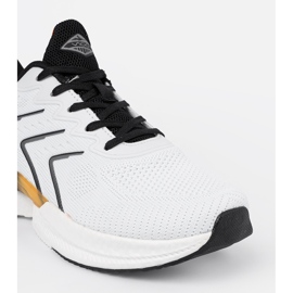 Vico Fehér és fehér női sportcipő narancssárga elemmel 1