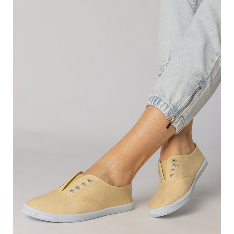 Szürke szövet felbújós tornacipő 2 Szürke szövet felbújós tornacipő 2