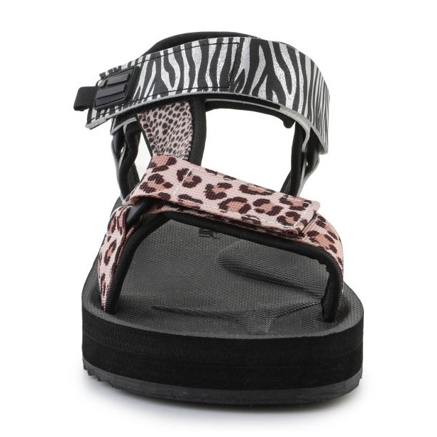 Sandals D.Franklin Forest High Strips Animal Print DFSH404002-ABLA fekete 1 Sandals D.Franklin Forest High Strips Animal Print DFSH404002-ABLA fekete 1