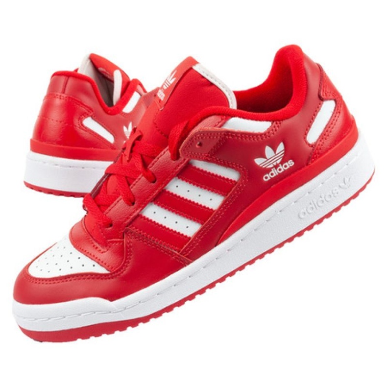 Adidas Forum Low Cl U HQ1495 sportcipő piros 1