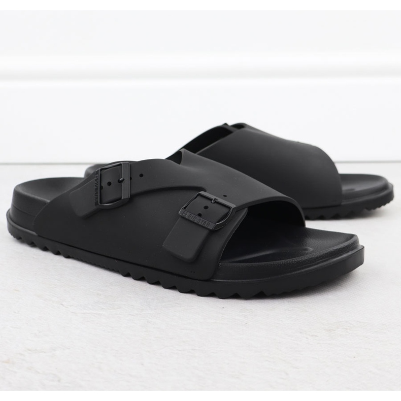 Fekete Big Star RR174A019 Férfi Black Beach papucs 1