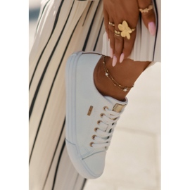 Big Star Női cipők öko bőrrel nagy csillag RR274748 fehér 2