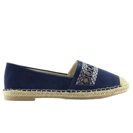 Sötétkék espadrillák SK135 DK.BLUE 1