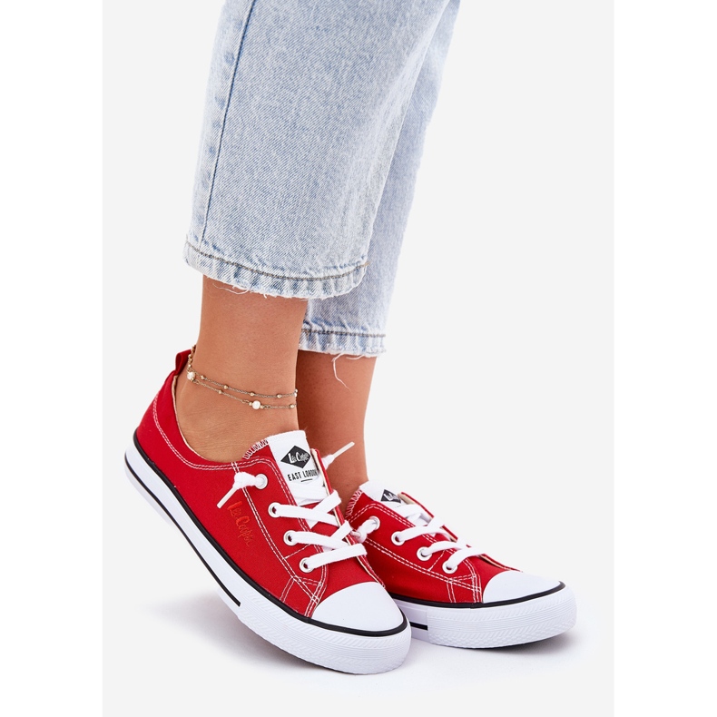 Anyag női cipők Lee Cooper LCW-25-02-3298L RED piros 1