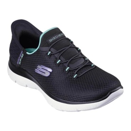 SKECHERS SLIP-INSS SUCMITS COOCS-DIAMOND álom 150123-BKTQ fekete 1 SKECHERS SLIP-INSS SUCMITS COOCS-DIAMOND álom 150123-BKTQ fekete 1
