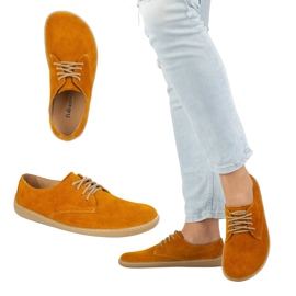 Olivier Női mezítláb minimalista cipők 1288pol sárga 2