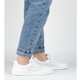 Olivier Mezítláb nők Minimalista cipők 1769pol OpenWork White fehér 2
