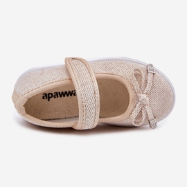 Gyerek balerinák arany íjjal aranysárga 2