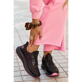 Sport cipők a Big Star RR274523 Hi-Polish Platform Black System-en fekete 2