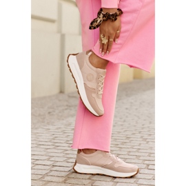 Női cipők a platformon Big Star RR274489 Hi-Polish Pink System rózsaszín 2