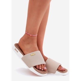 Big Star Női papucs nagy csillag rr274a102 bézs 1